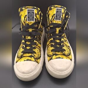 VERSACE GOLD BARROCO MEDUSA HIGH TOP